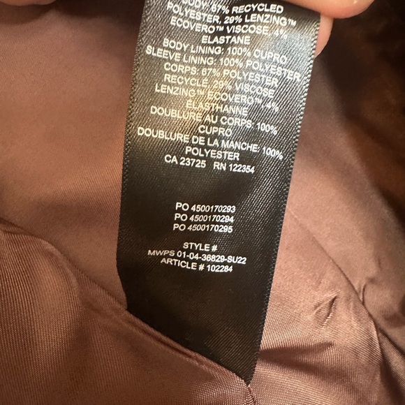 Babaton Chocolate Brown Women's Blazer - Picture 5 of 5